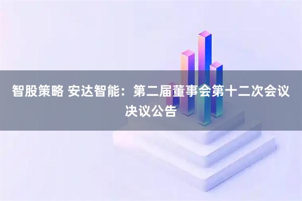 智股策略 安达智能：第二届董事会第十二次会议决议公告