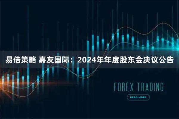 易倍策略 嘉友国际：2024年年度股东会决议公告