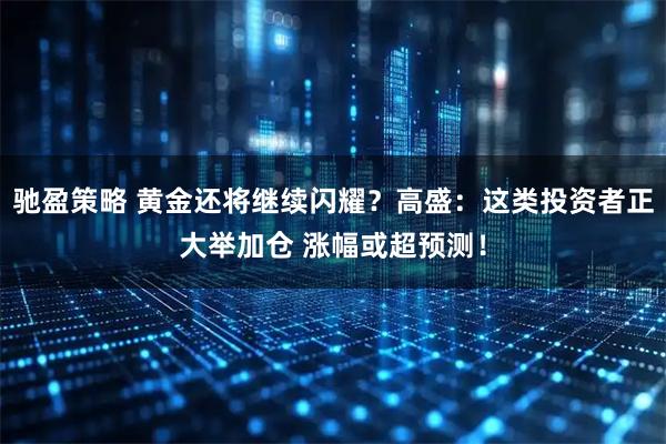 驰盈策略 黄金还将继续闪耀？高盛：这类投资者正大举加仓 涨幅或超预测！