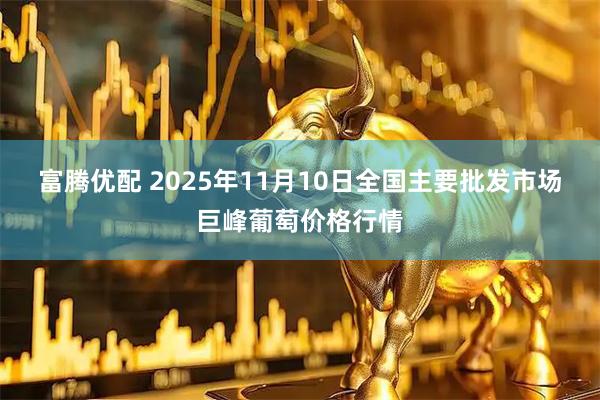 富腾优配 2025年11月10日全国主要批发市场巨峰葡萄价格行情