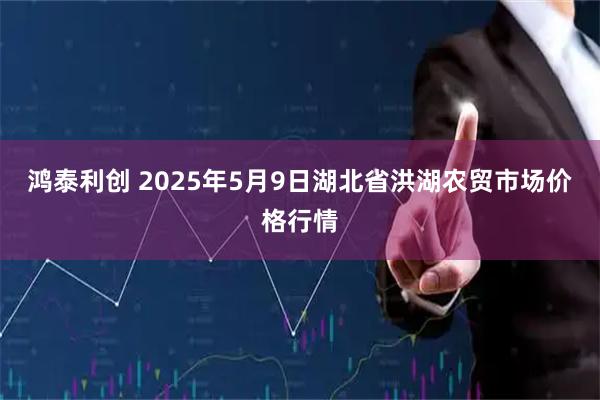 鸿泰利创 2025年5月9日湖北省洪湖农贸市场价格行情